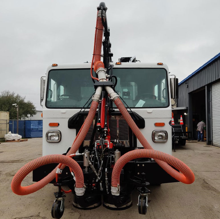 front-of-water-blaster-truck